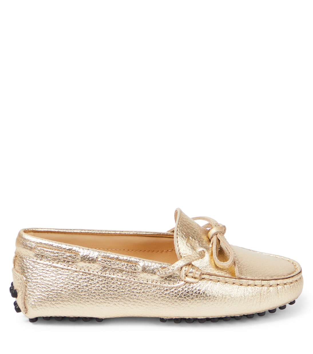 Mocassini Gommino in pelle metallizzata | Tod's Junior
