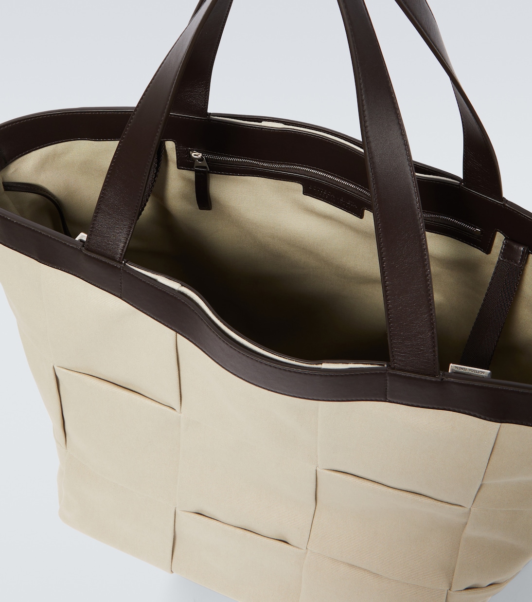Tote Arco aus Canvas und Leder | Bottega Veneta