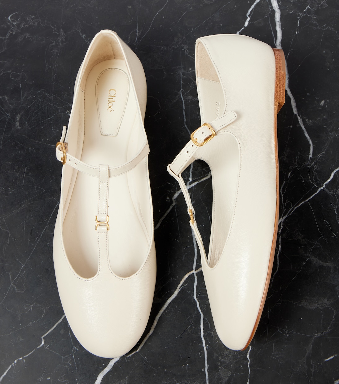 Ballerinas Marcie aus Leder | Chloé