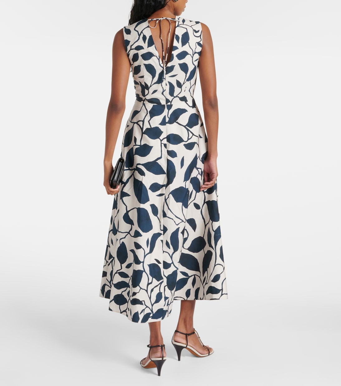 Robe midi imprimée en coton | 'S Max Mara