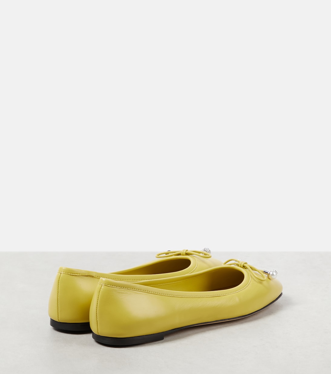 Ballerinas Elme aus Leder | Jimmy Choo