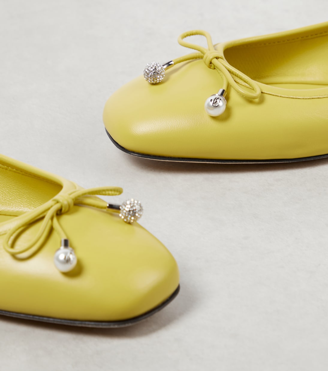 Ballerinas Elme aus Leder | Jimmy Choo