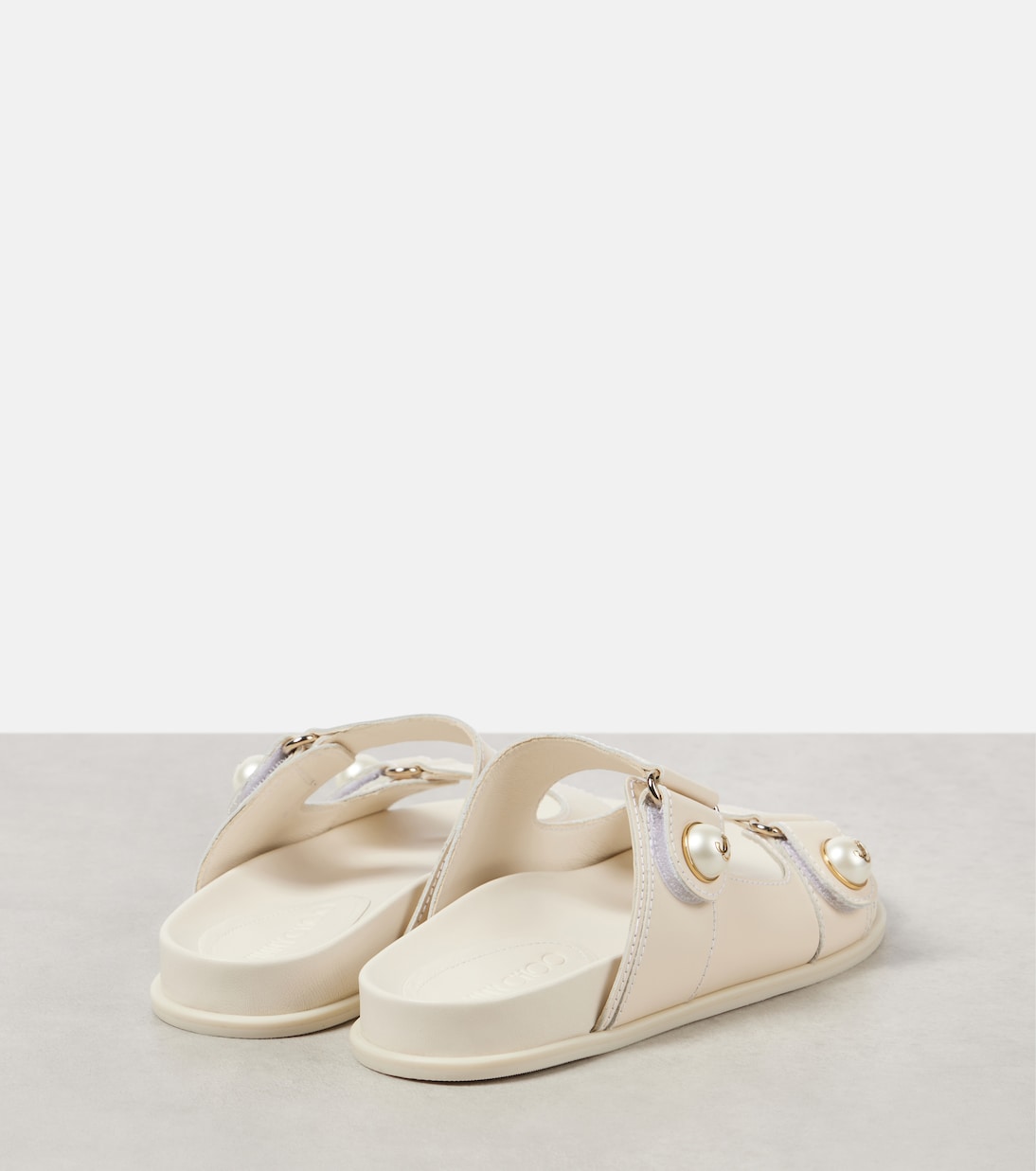 Verzierte Sandalen Fayence aus Leder | Jimmy Choo