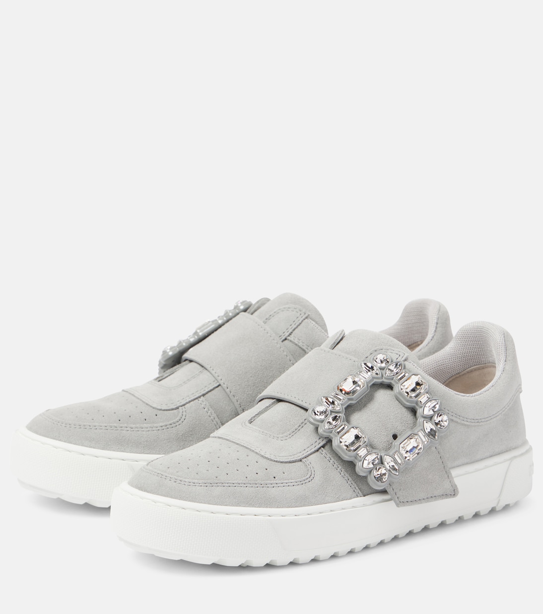 Zapatillas Very Vivier de ante adornadas | Roger Vivier