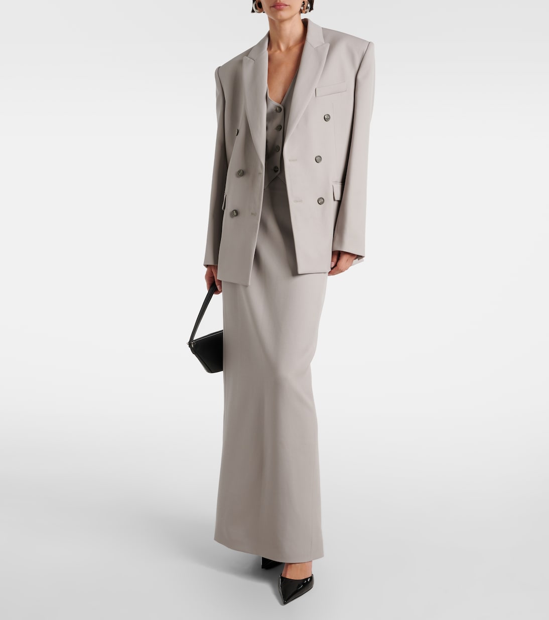 Double-breasted wool blazer | Wardrobe.NYC