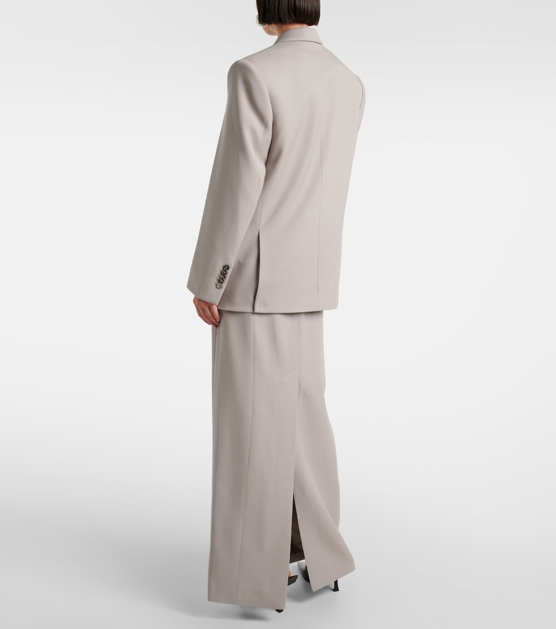 Double-breasted wool blazer | Wardrobe.NYC
