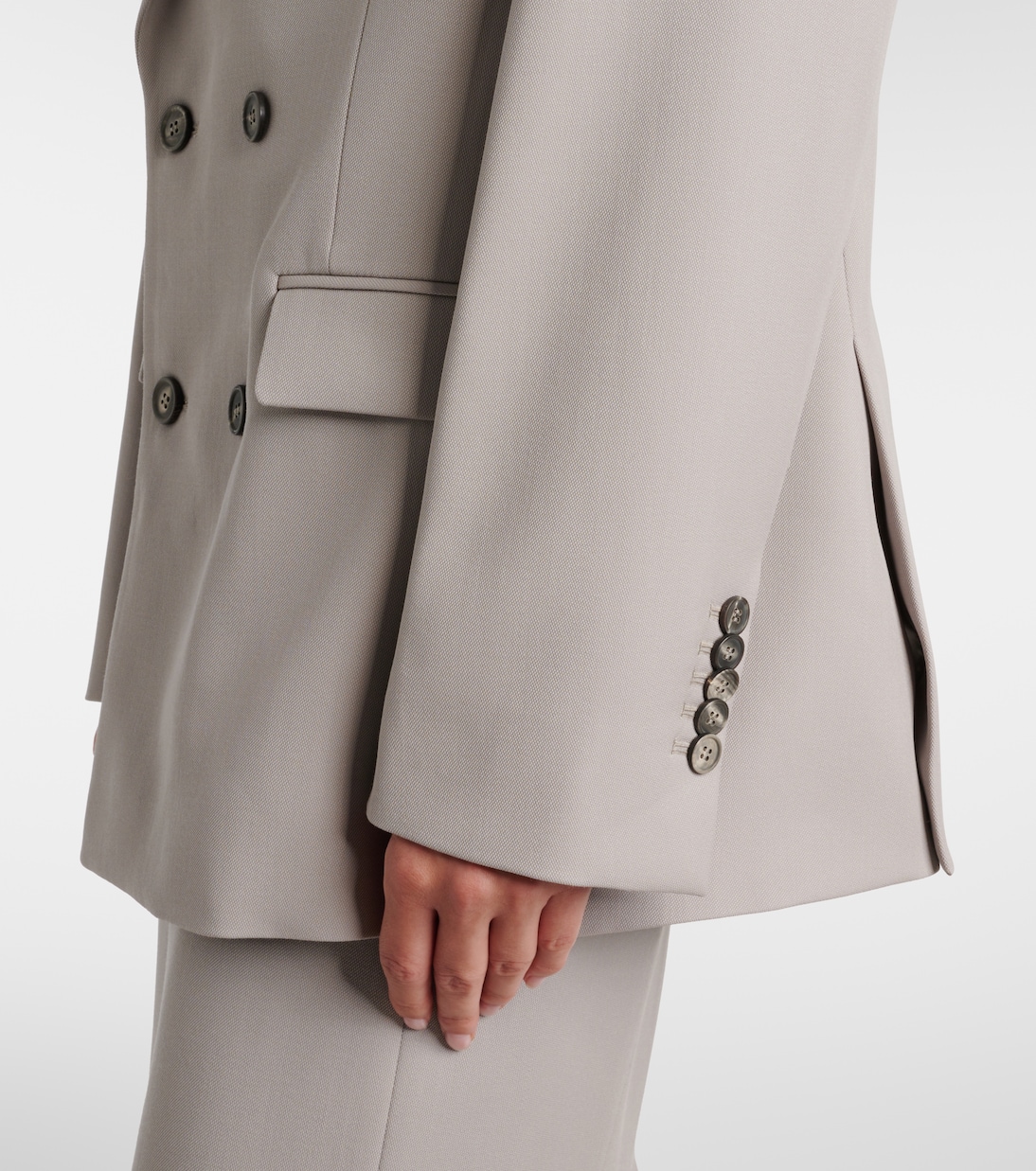 Double-breasted wool blazer | Wardrobe.NYC