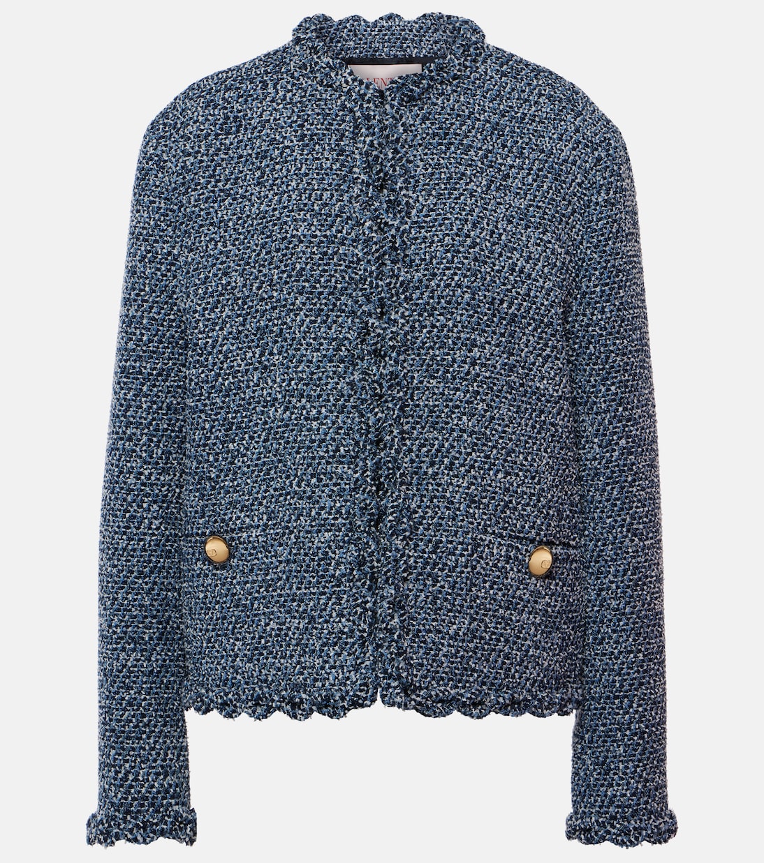 Tweed denim jacket | Valentino