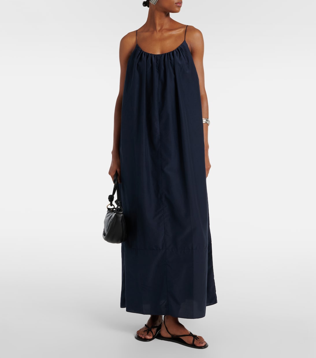 Seine silk and cotton maxi dress | Faithfull