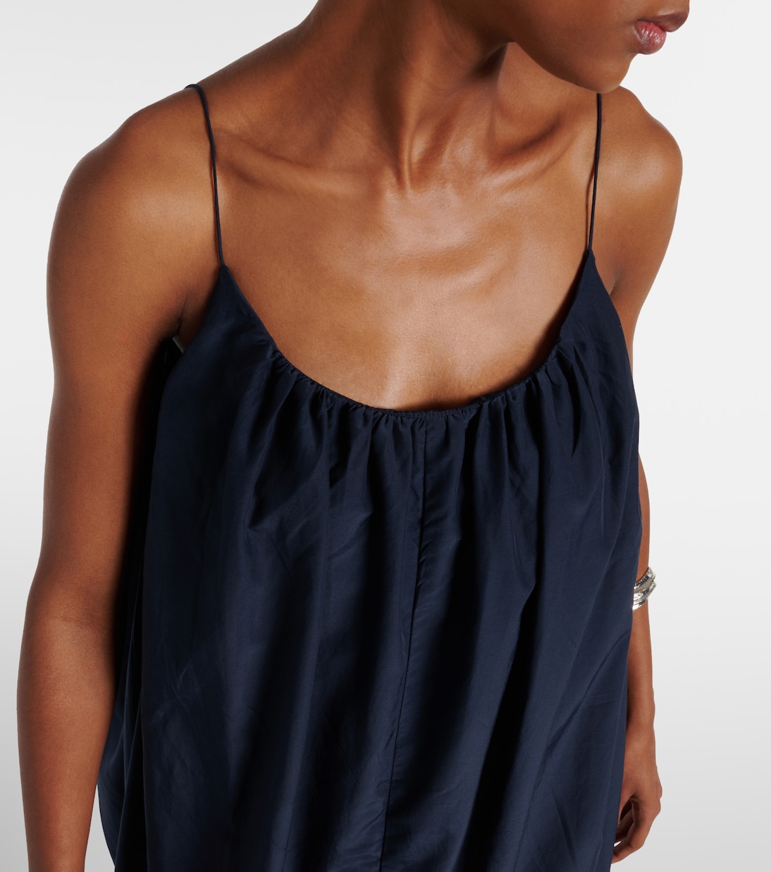 Seine silk and cotton maxi dress | Faithfull