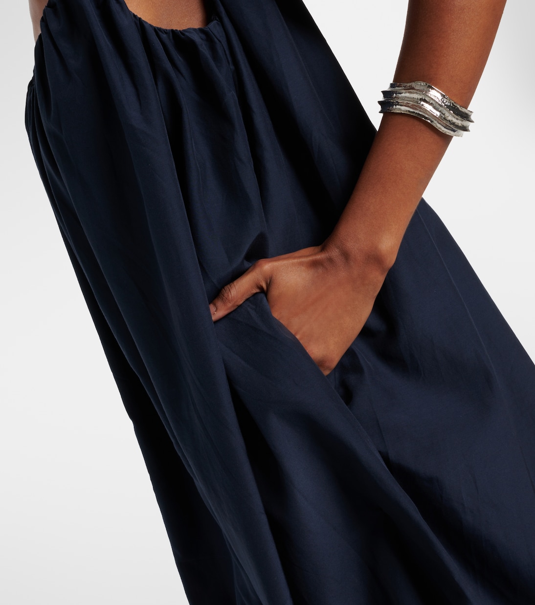 Seine silk and cotton maxi dress | Faithfull