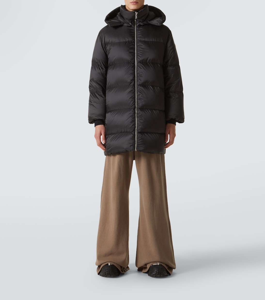 x Rick Owens Cyclopic down coat | Moncler Genius