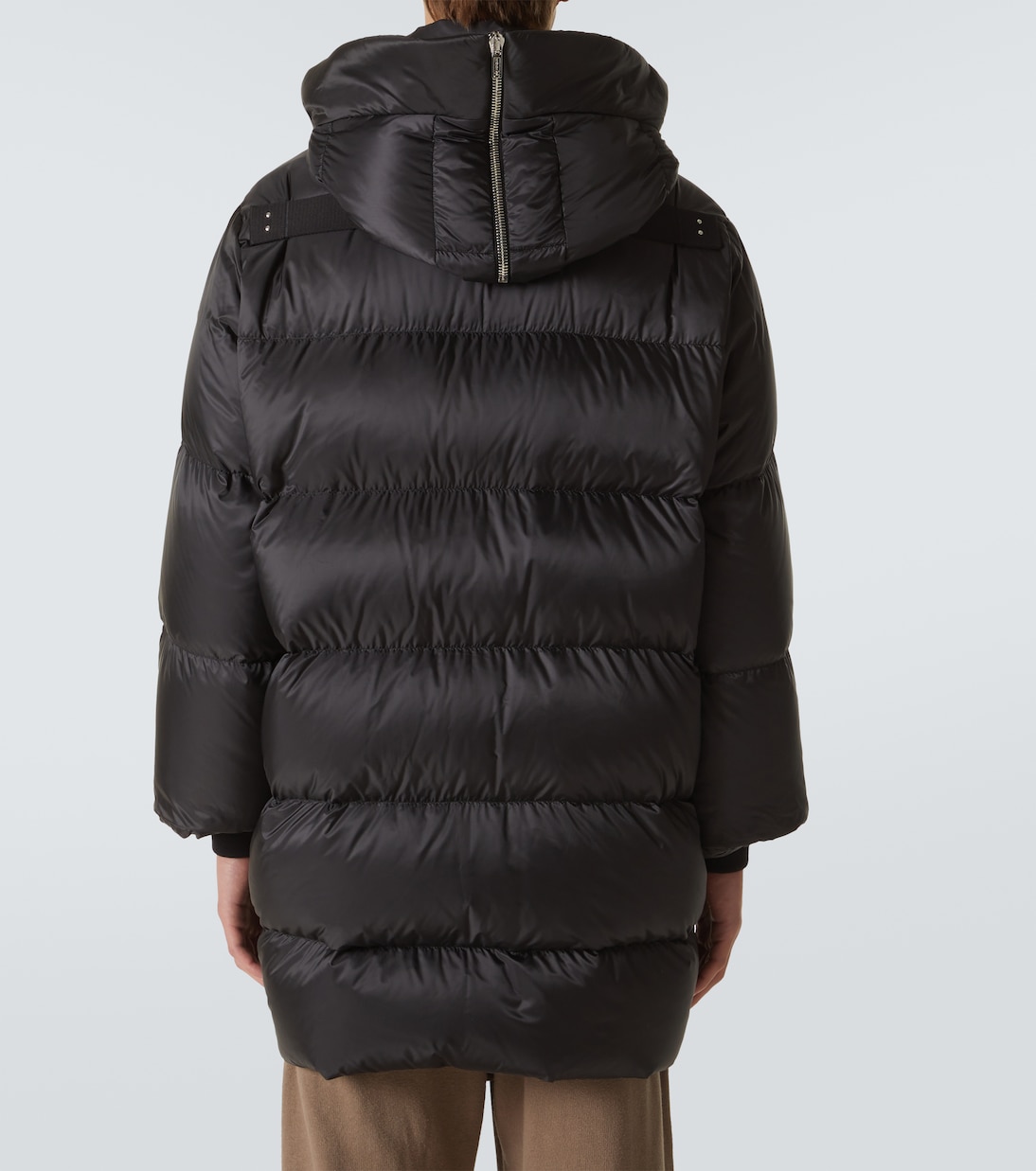 x Rick Owens Cyclopic down coat | Moncler Genius