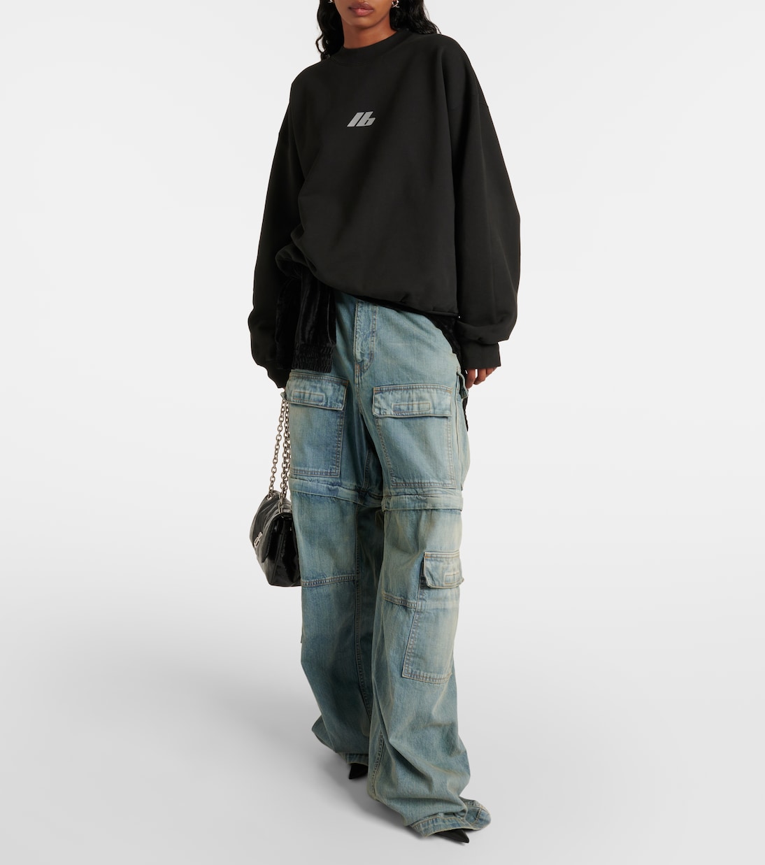 Sudadera de algodón con logo | Balenciaga