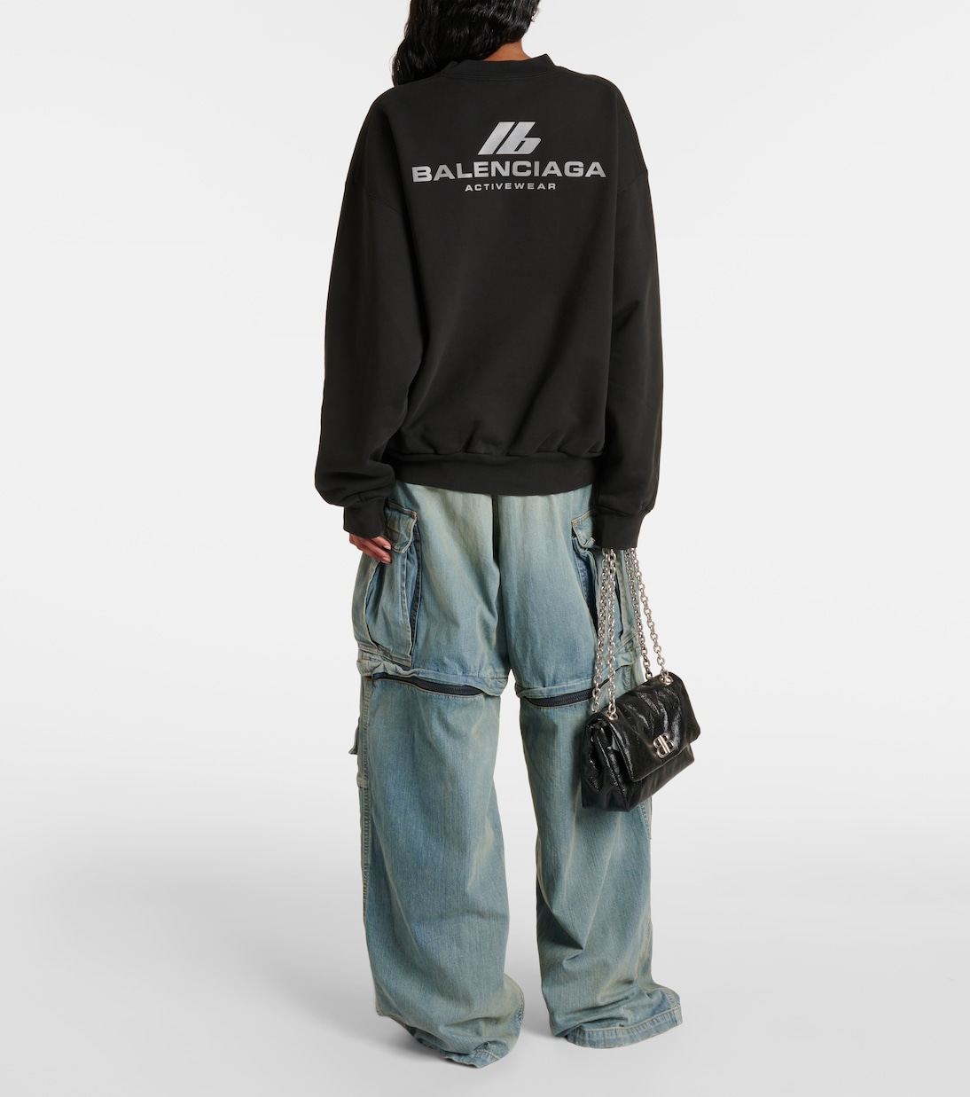 Sudadera de algodón con logo | Balenciaga