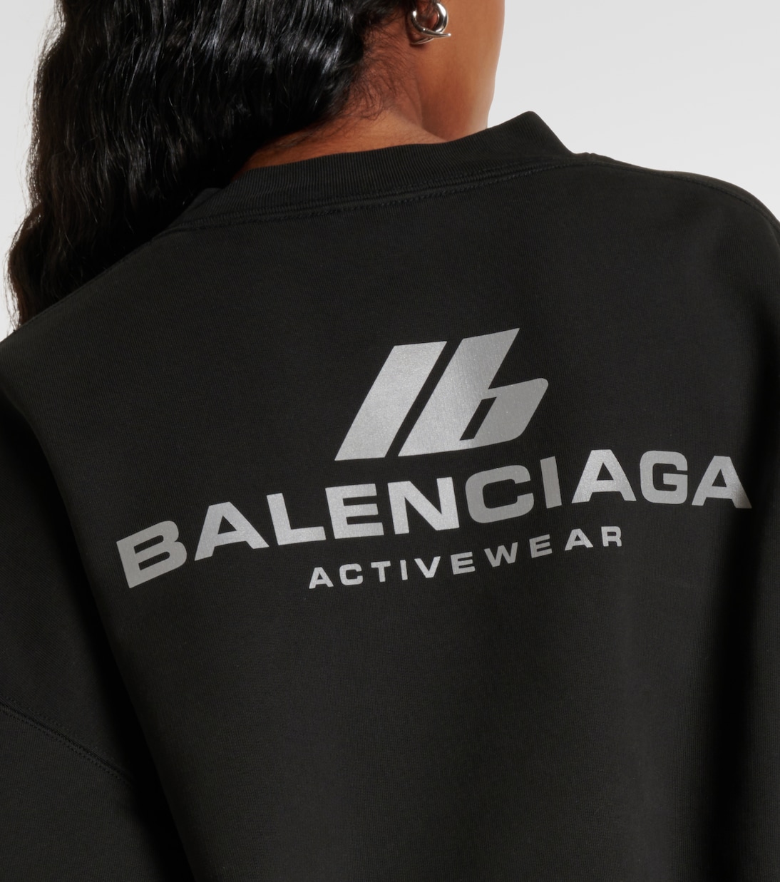 Sudadera de algodón con logo | Balenciaga