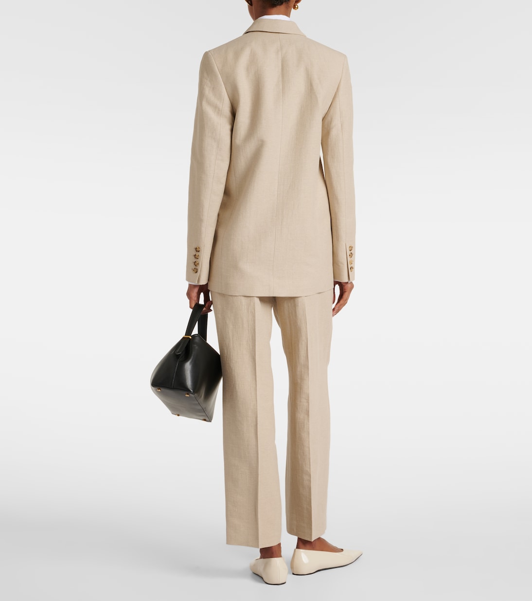 Blazer de mezcla de lino | Toteme