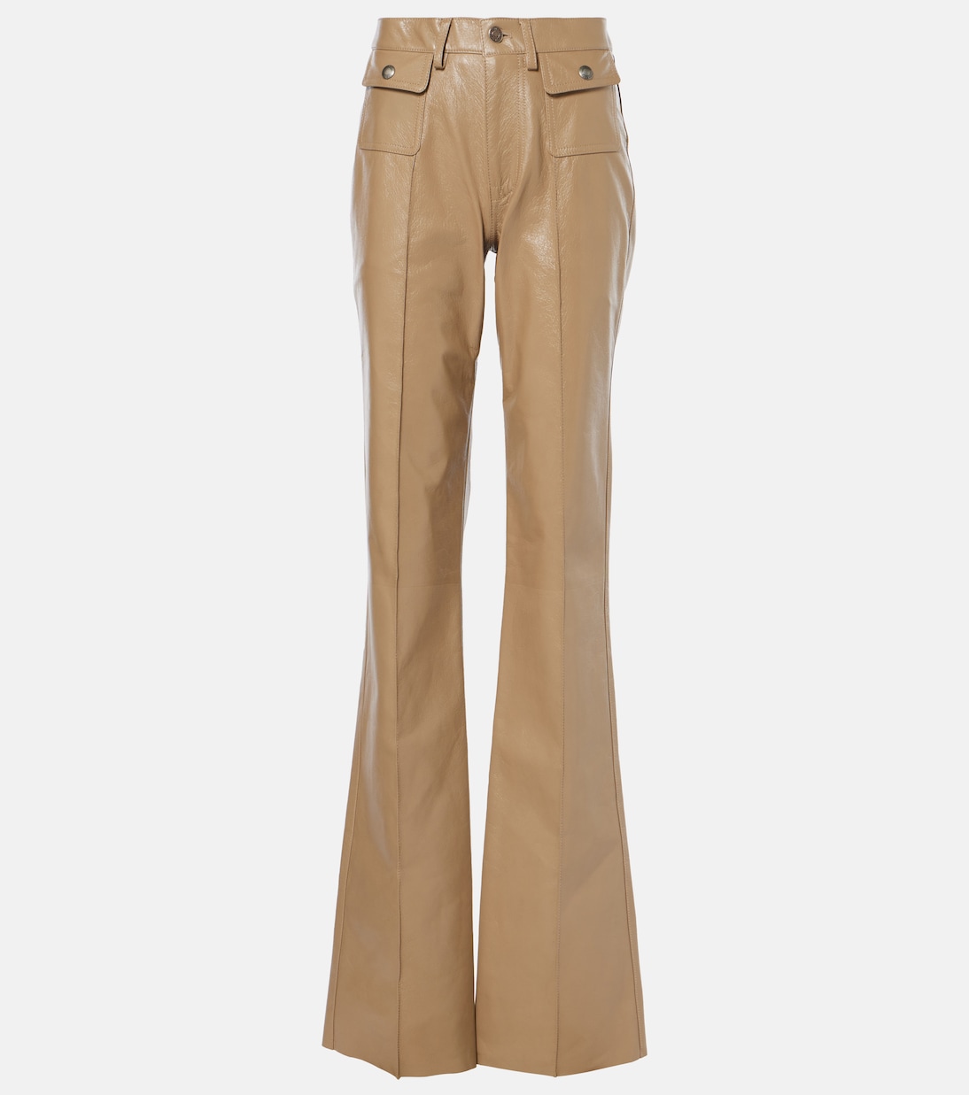 Pantaloni flared in pelle | Tom Ford