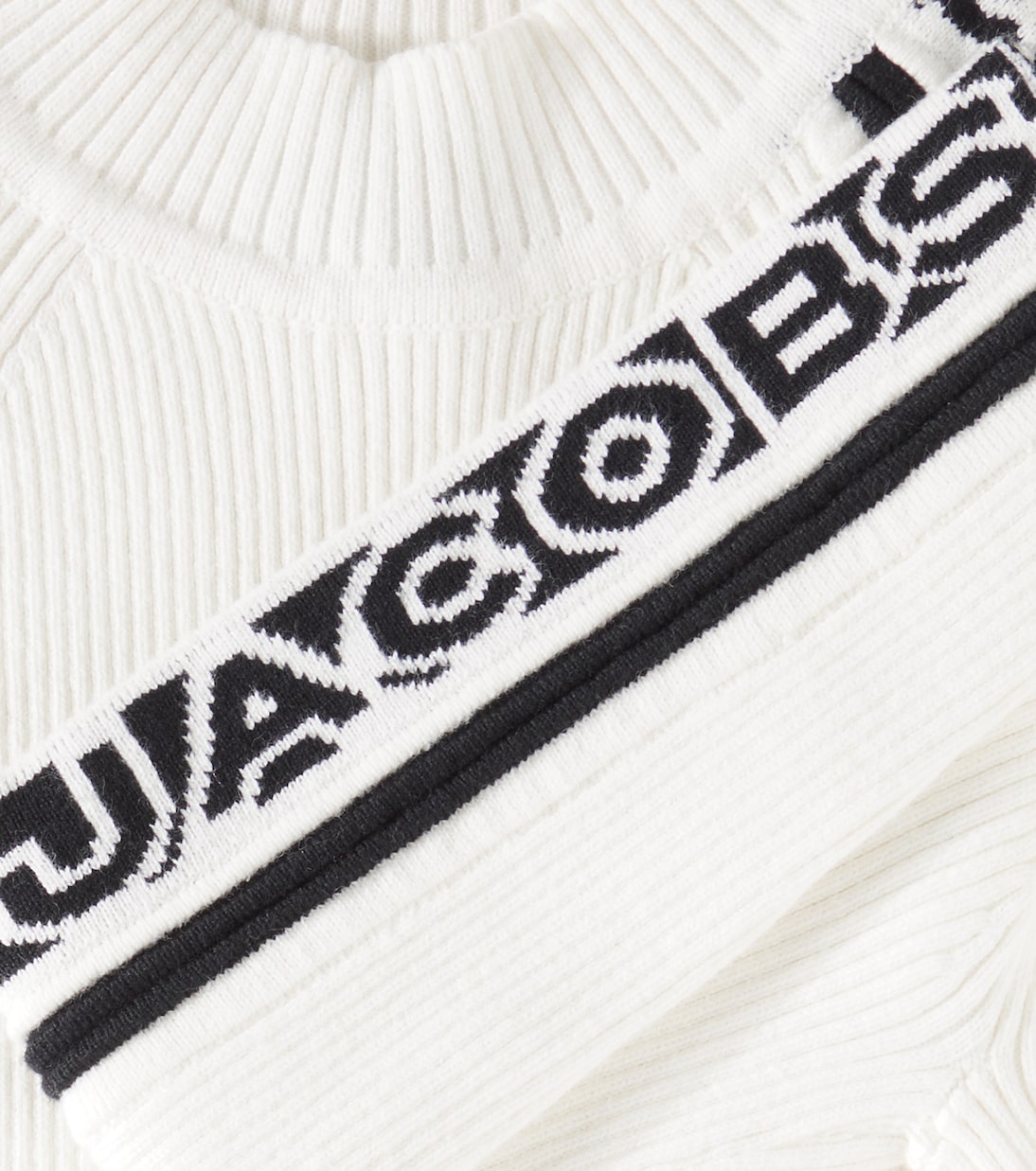Pullover in misto cotone a coste | Marc Jacobs Kids