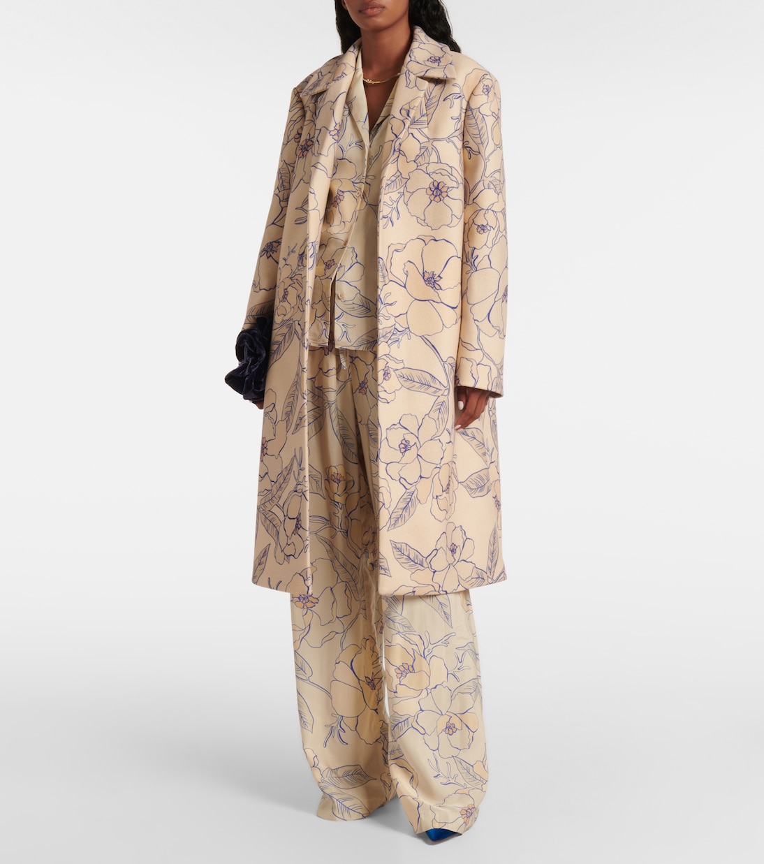 Chemise à fleurs | Dries Van Noten