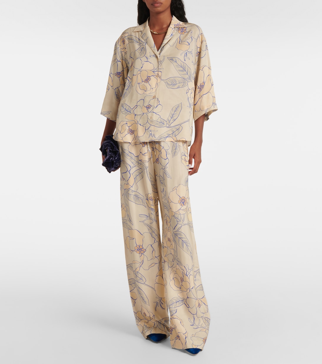 Chemise à fleurs | Dries Van Noten