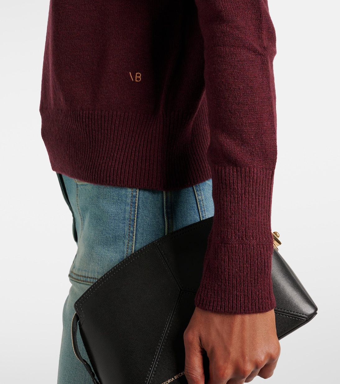 Rollkragenpullover aus Wolle | Victoria Beckham