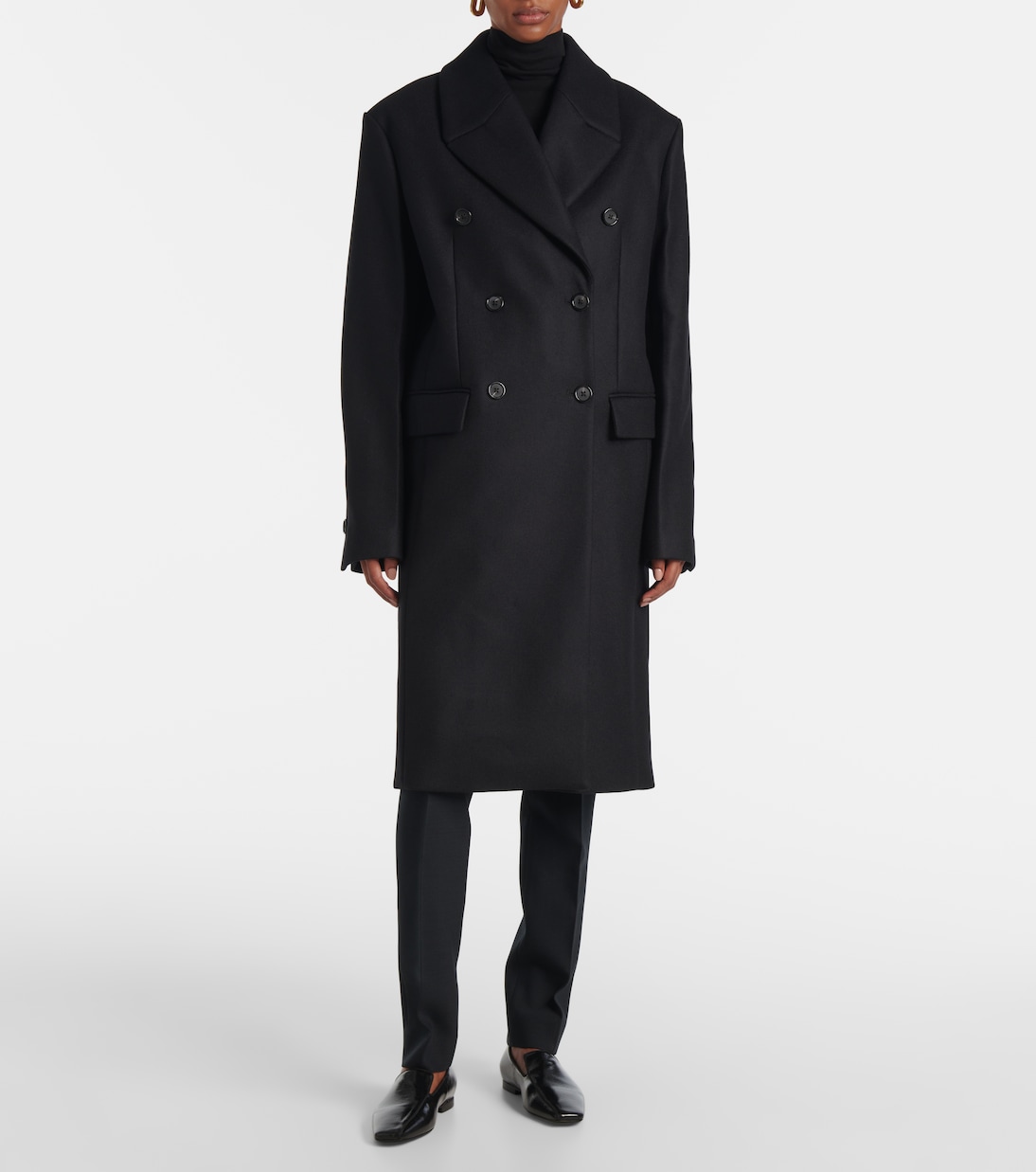 Manteau en laine mélangée | Toteme