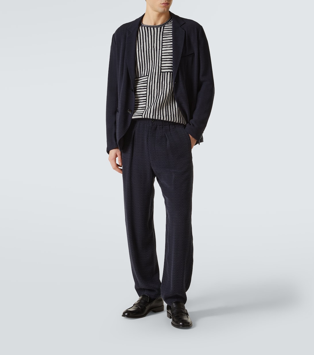 Felpa in jacquard | Giorgio Armani