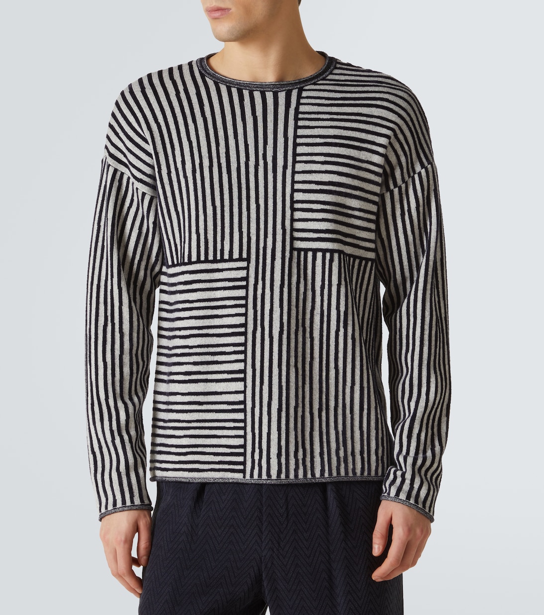 Felpa in jacquard | Giorgio Armani