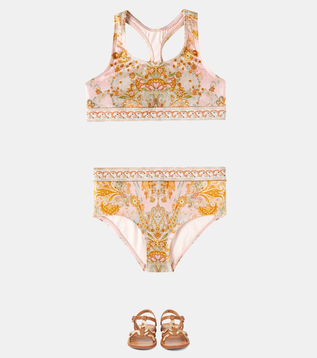 Bedruckter Bikini Wylie | Zimmermann Kids