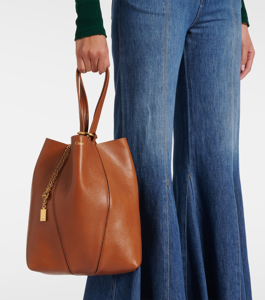 Borsa Spin Medium in pelle | Chloé