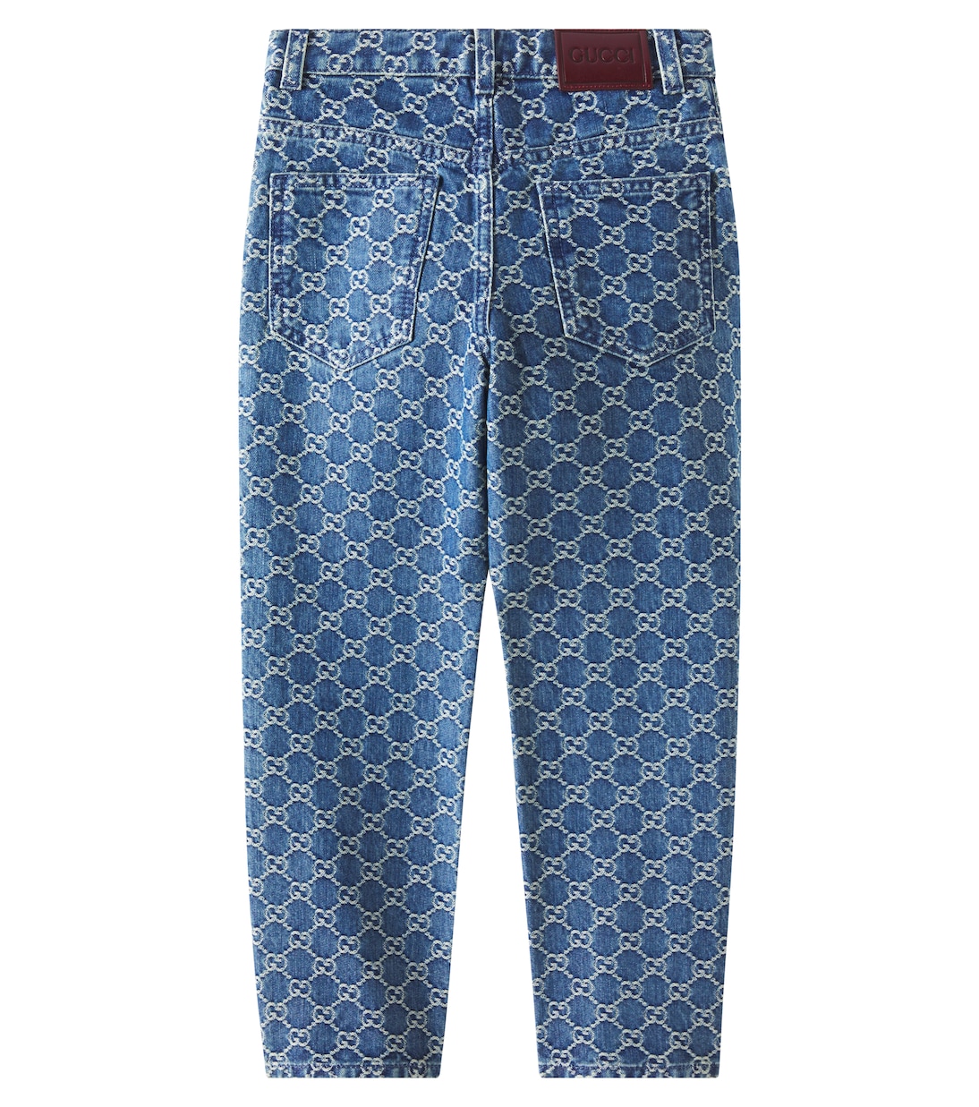 Jean droit GG en denim | Gucci Kids