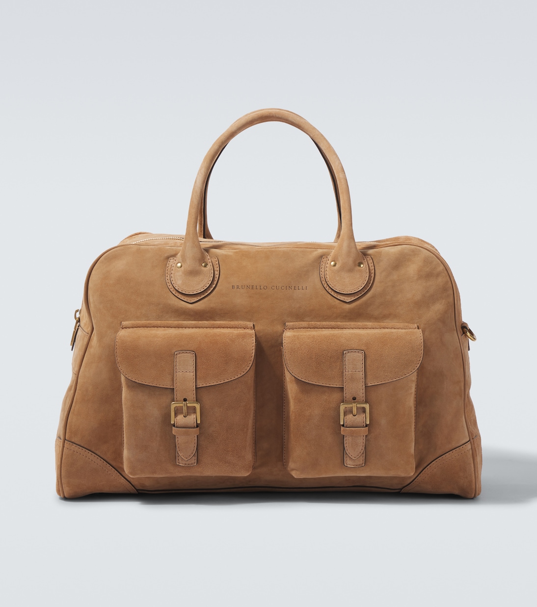 Weekender aus Veloursleder | Brunello Cucinelli