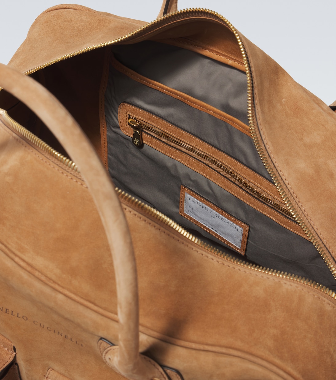 Weekender aus Veloursleder | Brunello Cucinelli