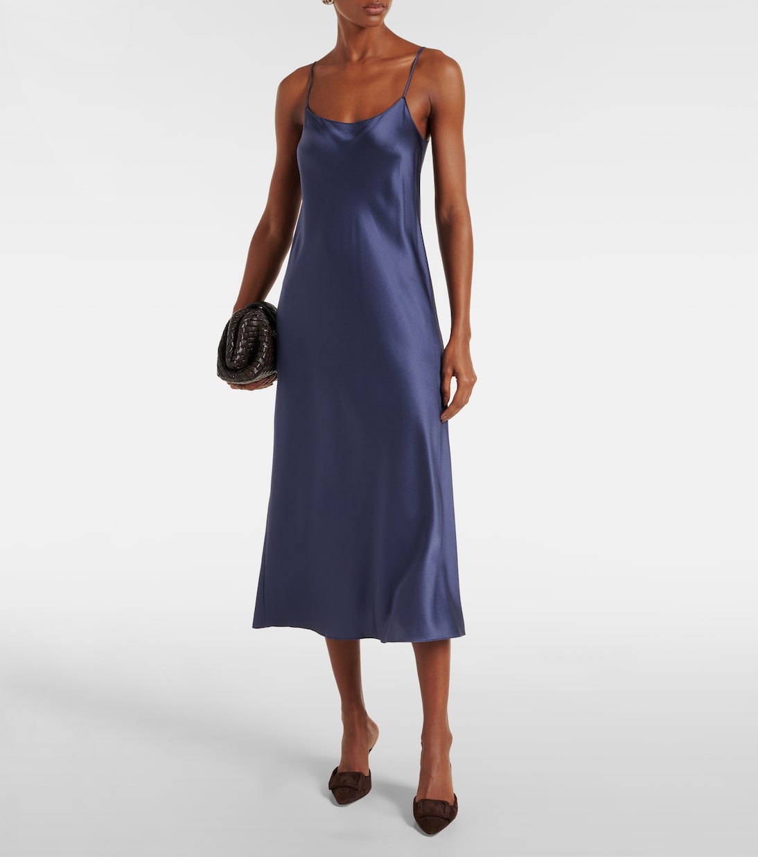 Abito sottoveste in raso | Vince