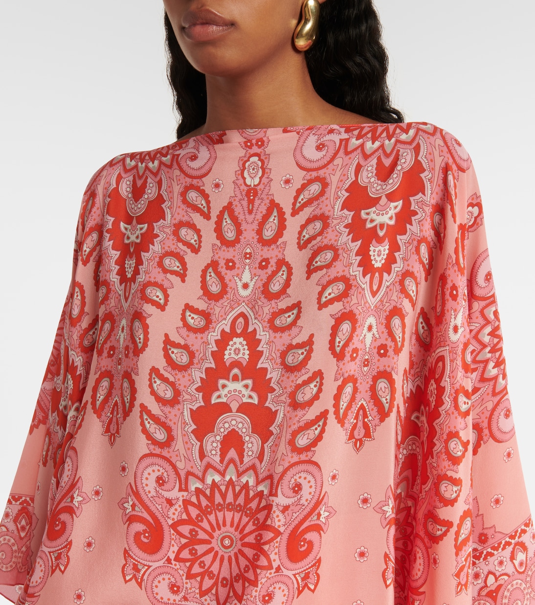 Bedrucktes Top aus Seide | Etro