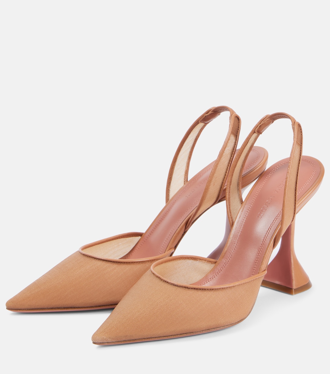 Scarpe con Tacco AMINA MUADDI Stile Holli con Cinturino alla Caviglia
