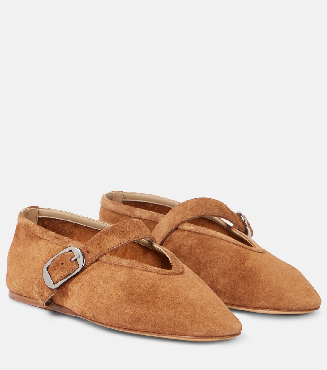 Ballerines Mary Jane Stella en daim | Le Monde Béryl