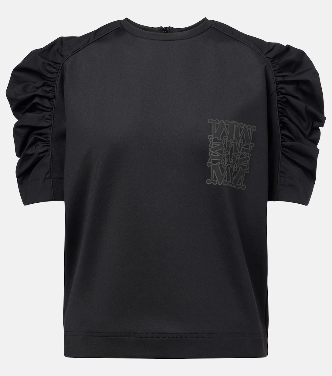 T-shirt Mantide in jersey con logo | Max Mara