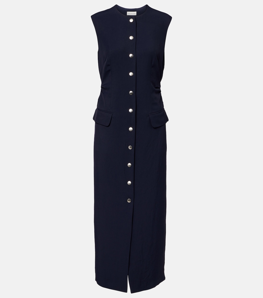 Abito midi in gabardine | Dries Van Noten