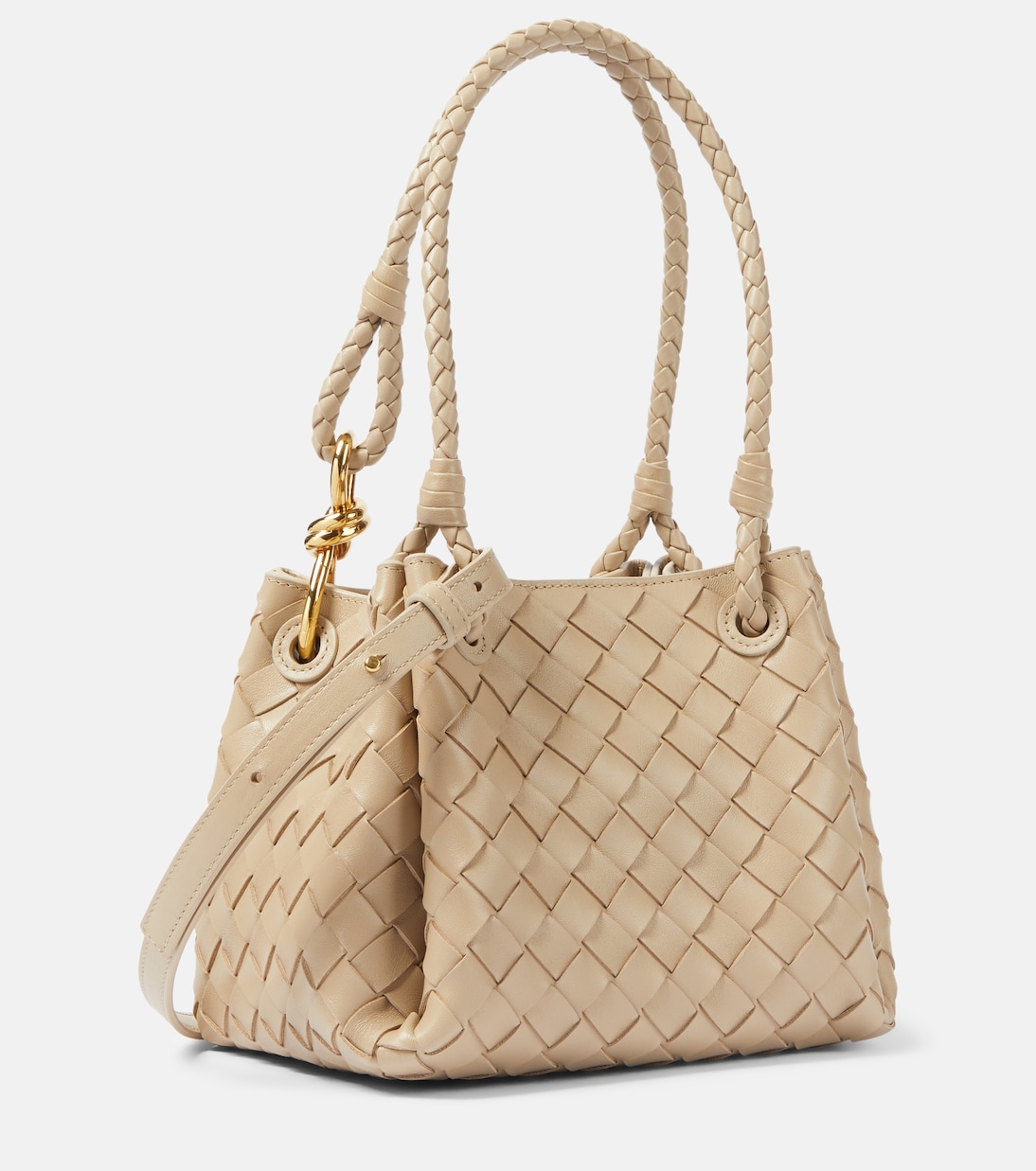 Tote Parachute Small aus Leder | Bottega Veneta