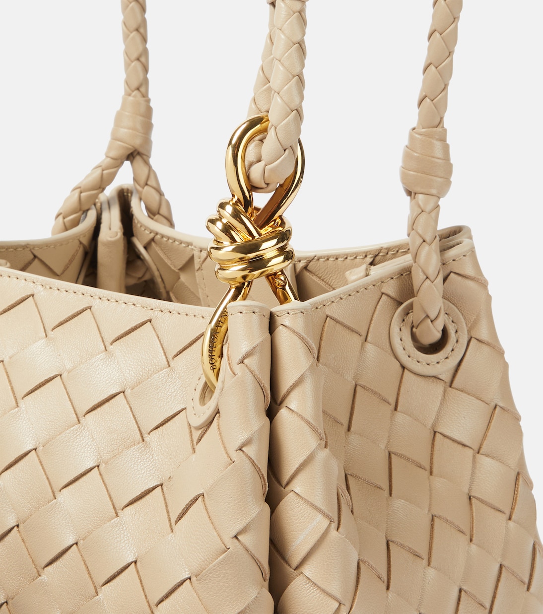 Tote Parachute Small aus Leder | Bottega Veneta