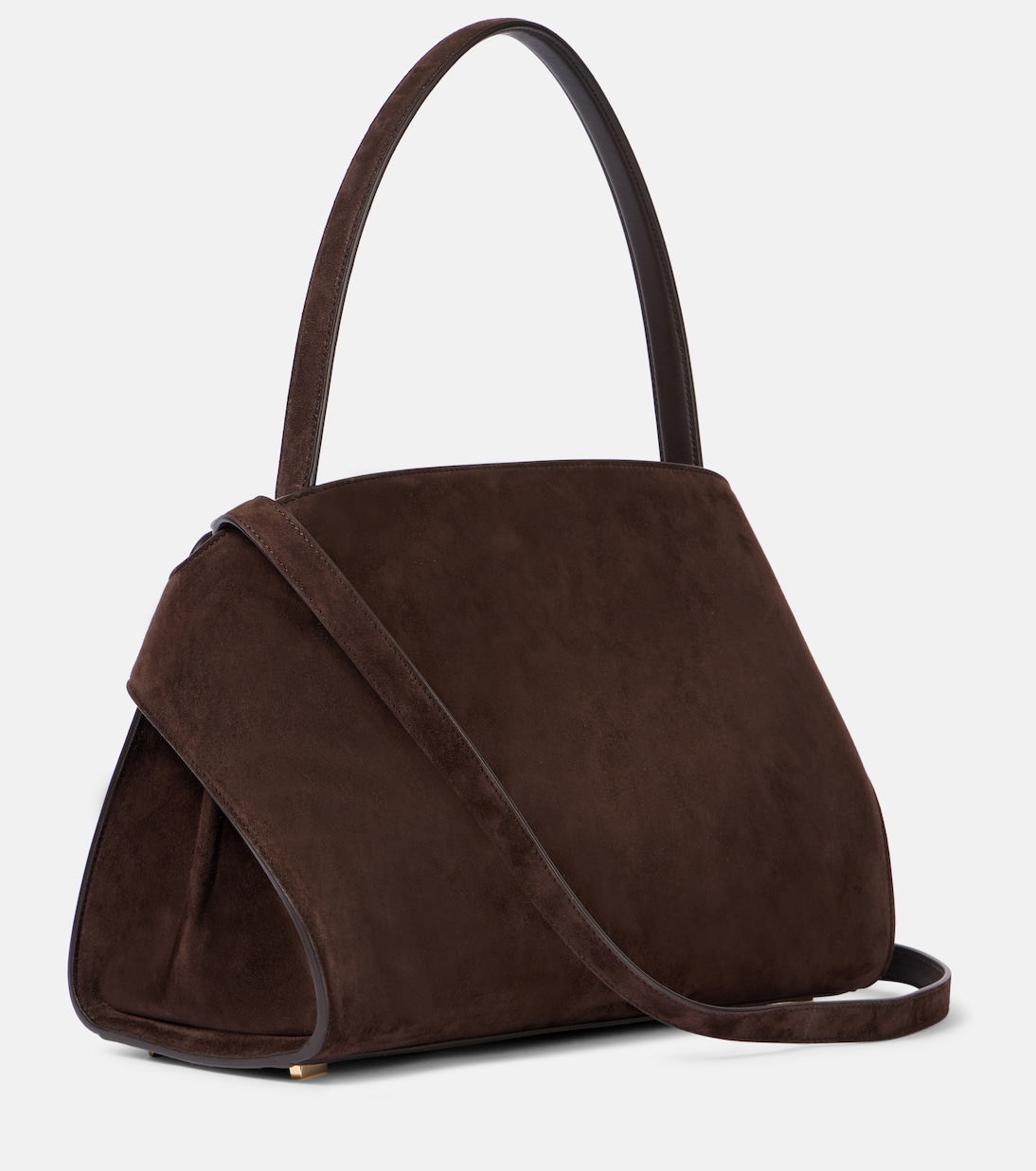 Hug Medium suede shoulder bag | Ferragamo