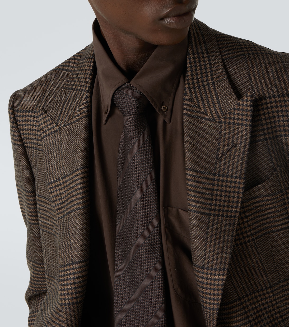 Striped silk tie | Tom Ford