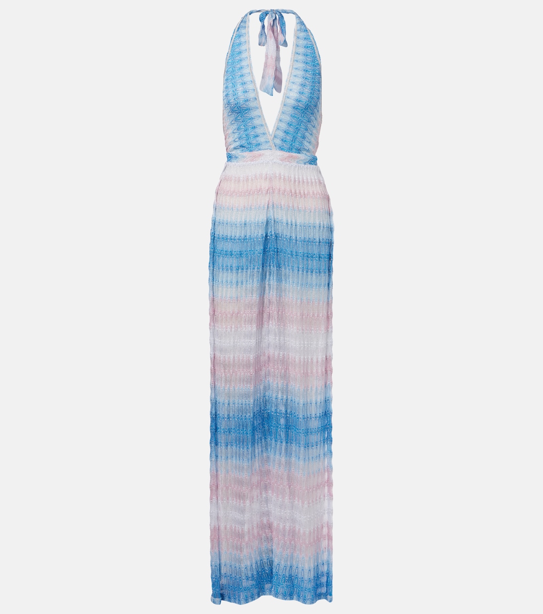 Wave semi-sheer jumpsuit | Missoni