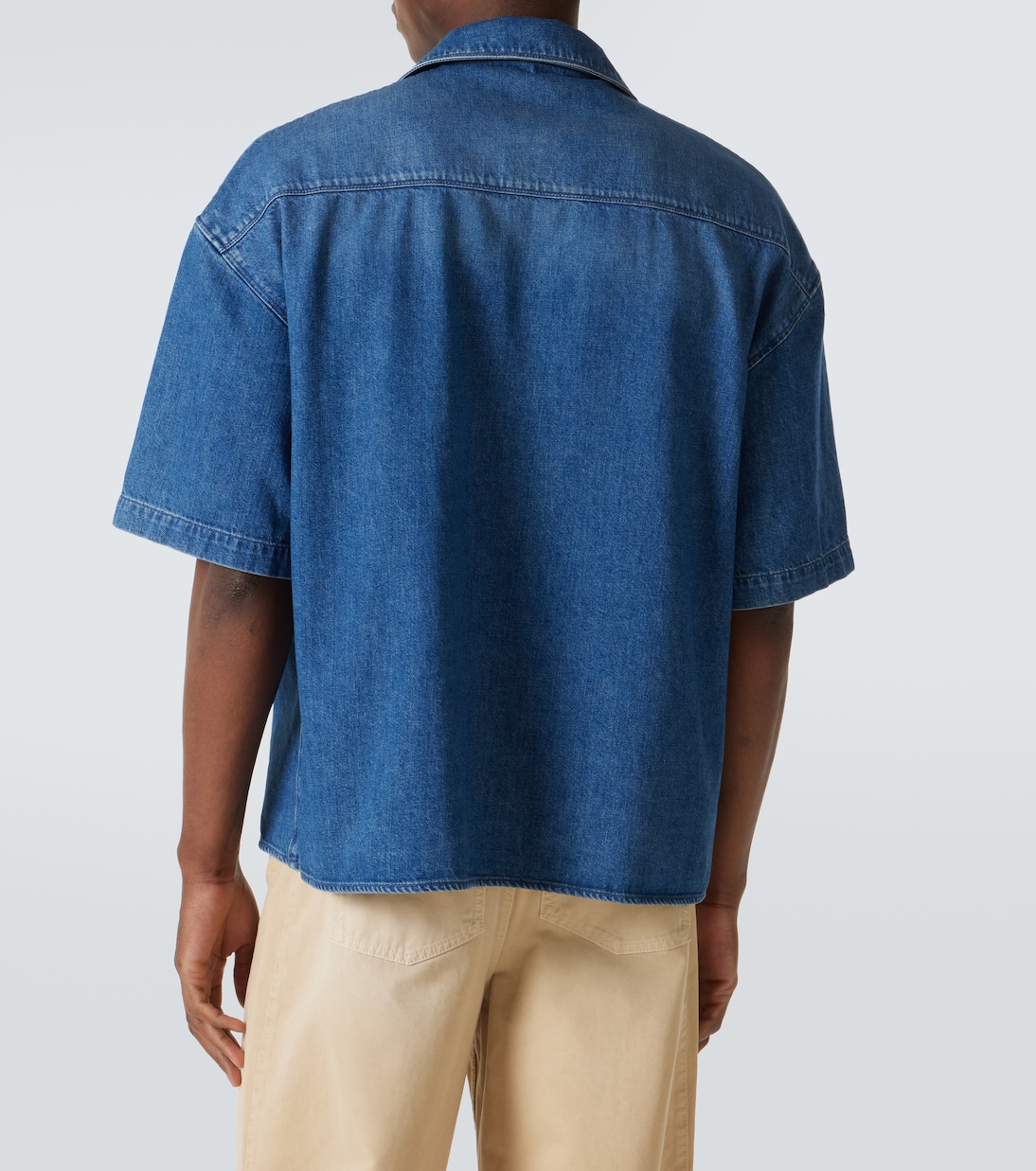 Camisa bowling Paula's Ibiza en denim | Loewe