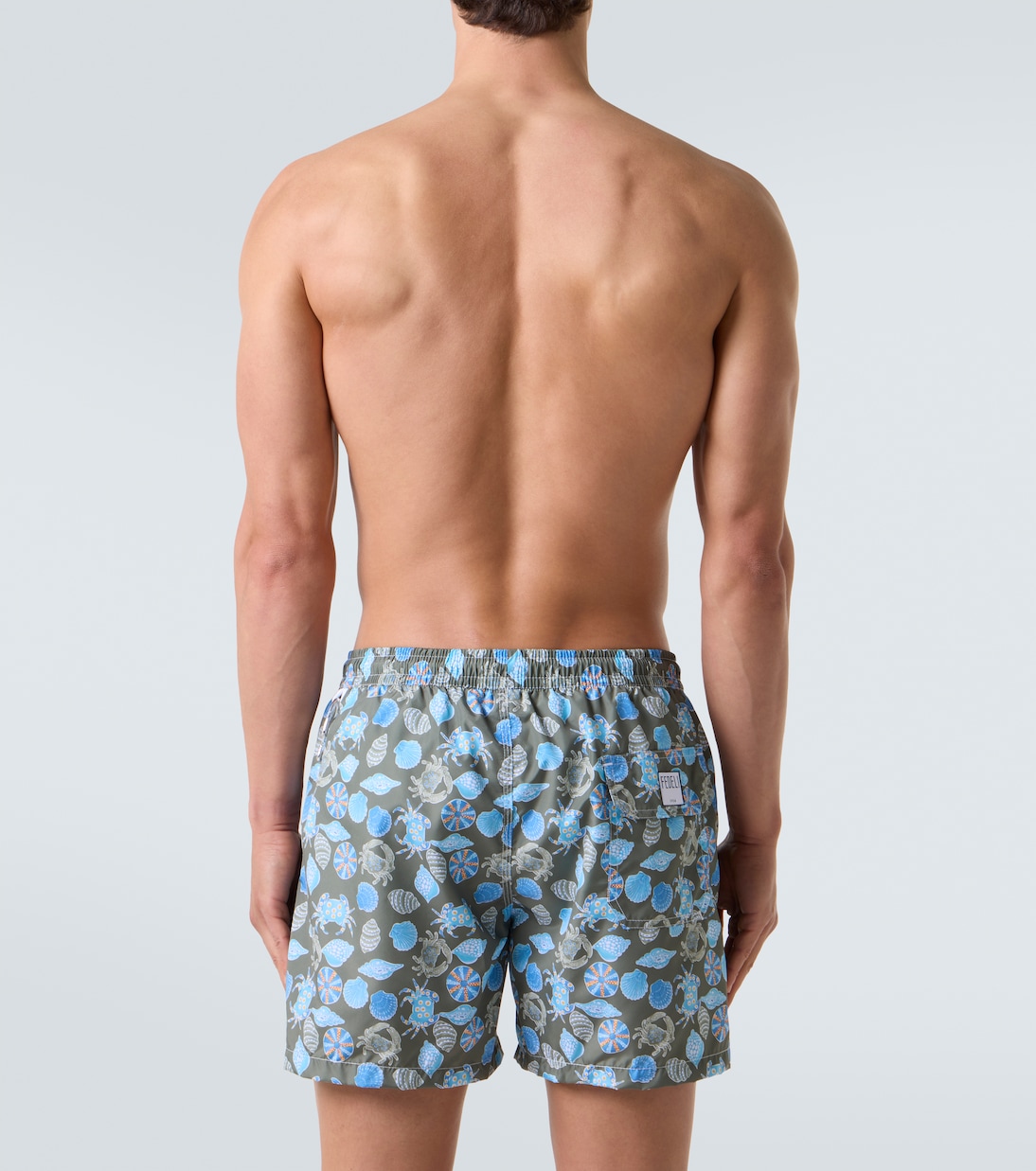 Short de bain Madeira imprimé | Fedeli