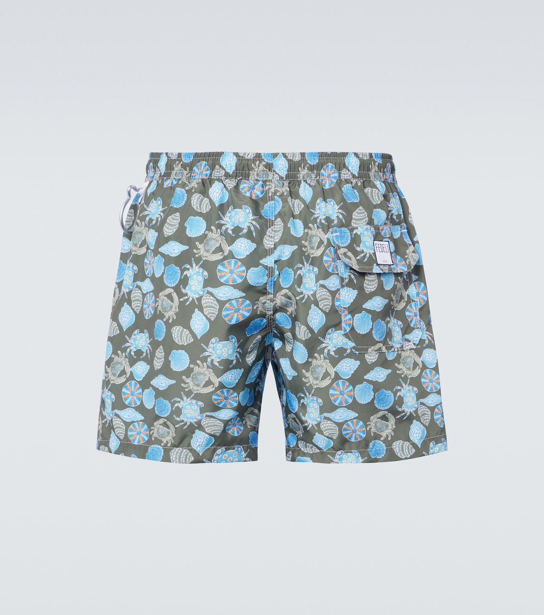 Short de bain Madeira imprimé | Fedeli