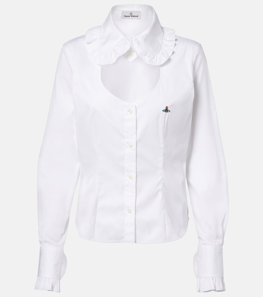 Toulouse ruffled cotton shirt | Vivienne Westwood