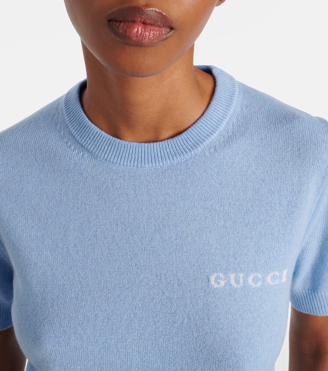 Top in maglia di cashmere | Gucci
